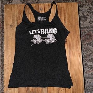 Savage Barbell tank. Size Small.